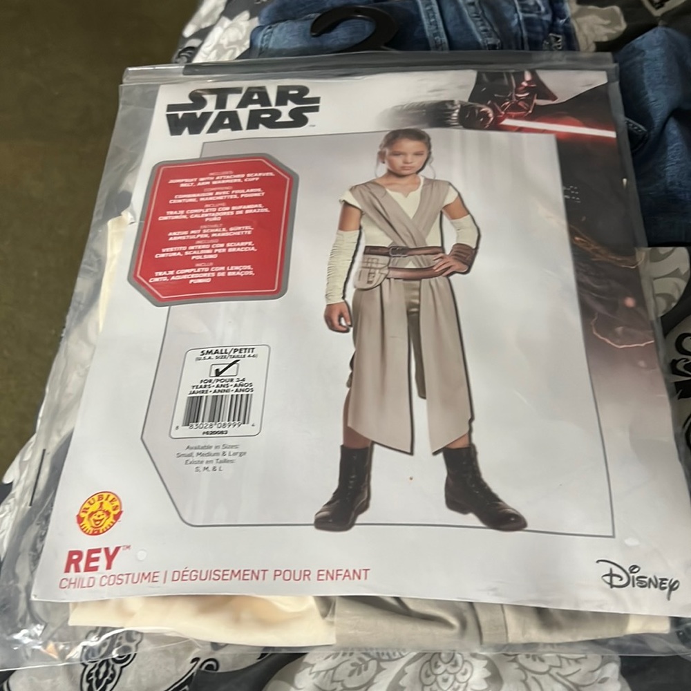 Star Wars: The Force Awakens - Classic Rey Costume For Girls